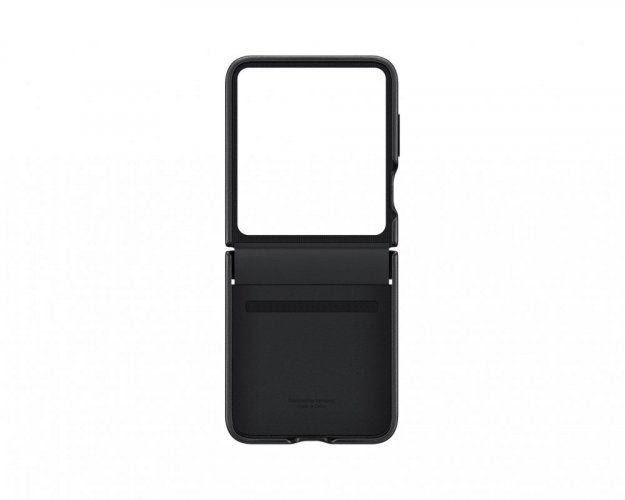 EF-VF731PBE Samsung Kožený Kryt (Eko) pro Galaxy Z Flip 5 Black