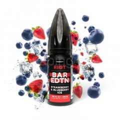 Riot BAR EDTN - Salt e-liquid - Strawberry Blueberry ICE - 10ml - 20mg