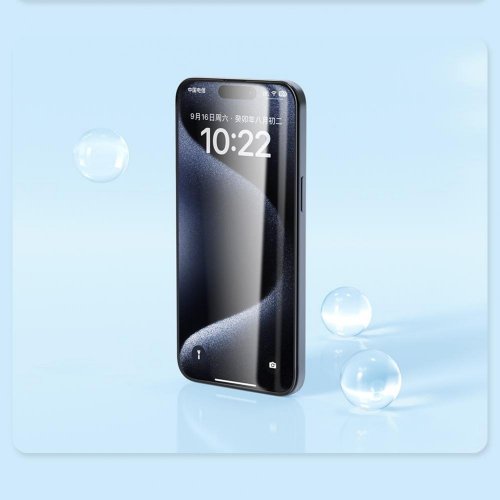 Nillkin EZ SET Tvrzené sklo (2ks) pro Apple iPhone 15 Pro Max Black