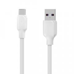 Obal:Me Simple USB-A/USB-C Kabel 1m White