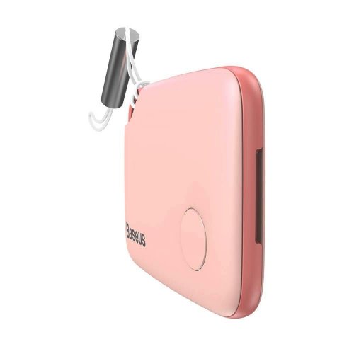 Baseus Home Intelligent T2 mini ropetype anti-loss device key locator finder Pink
