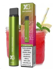 X4 Bar - jednorázová cigareta - 20mg Pink Lemonade (Růžová limonáda)