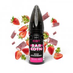 Riot BAR EDTN - Salt e-liquid - Sour Strawberry - 10ml - 10mg