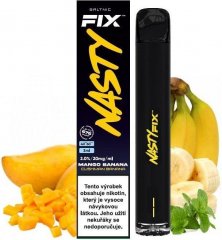 Nasty Juice Air Fix 675 potahů elektronická cigareta Cushman Banana 20mg 1ks