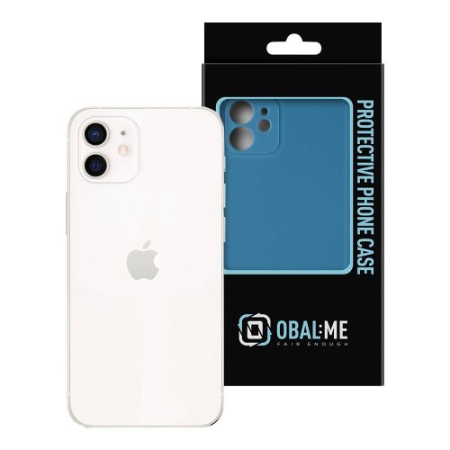 OBAL:ME Matte TPU Kryt pro Apple iPhone 12 Dark Blue