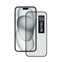 OBAL:ME 5D Tvrzené Sklo pro Apple iPhone 15 Black