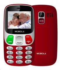 Mobiola MB800 Senior Dual SIM Red CZ