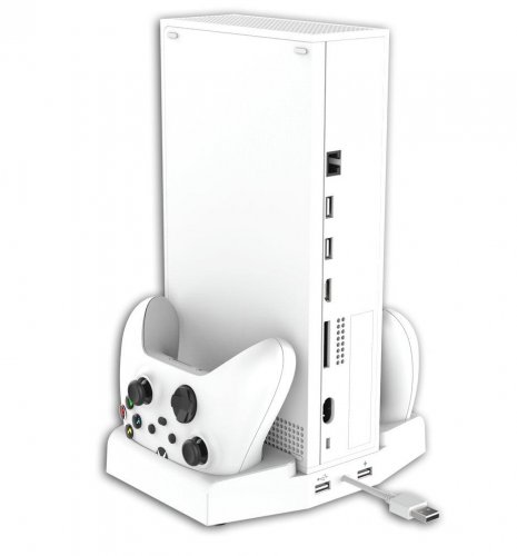 iPega XBS011 Multifunkční Nabíjecí Stojan s Chlazením pro Xbox Series S