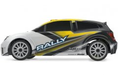 Traxxas Rally 4WD TQ RTR žlutá 1:18 (vystavený RC model)
