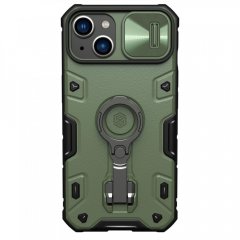 Nillkin CamShield Armor PRO Zadní Kryt pro Apple iPhone 13/14 Dark Green