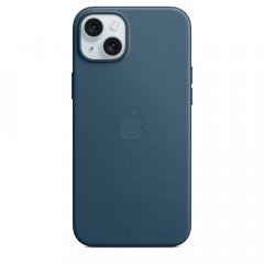 MT4D3ZM/A Apple FineWoven Kryt vč. MagSafe pro iPhone 15 Plus Pacific Blue