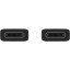 EP-DW767JBE Samsung USB-C/USB-C Datový Kabel 3A 1.8m Black (OOB Bulk)