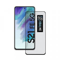 OBAL:ME 5D Tvrzené Sklo pro Samsung Galaxy S21 FE 5G Black