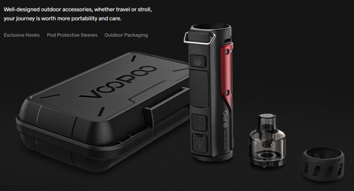 VOOPOO Argus Pro 80W grip 3000mAh Full Kit Carbon Fiber and Black 1ks