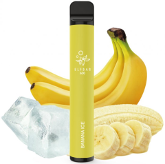 Elf Bar 600 elektronická cigareta Banana Ice 20mg 600 potahů 1ks