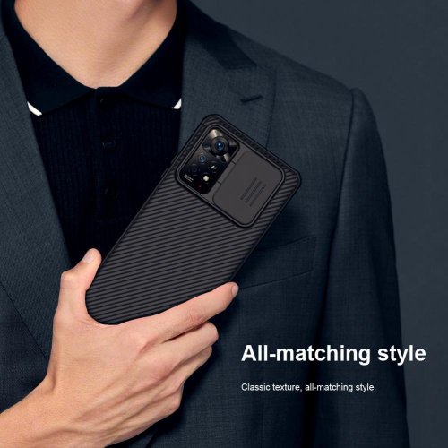 Nillkin CamShield PRO Zadní Kryt pro Xiaomi Redmi Note 11 Pro/11 Pro 5G Black