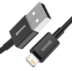 Baseus CALYS-C01 Superior Fast Charging Datový Kabel USB to Lightning 2.4A 2m Black