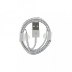 MD818 iPhone 5 Lightning Datový Kabel White (Round Pack)