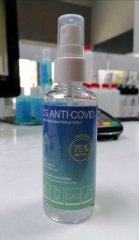 CS ANTI-COVID - Alkoholová dezinfekce 100ml (75% alkoholu)