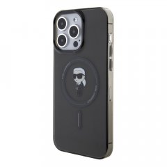 Karl Lagerfeld IML Ikonik MagSafe Zadní Kryt pro iPhone 15 Pro Max Black