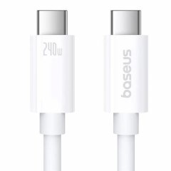 Baseus Superior Series 2 Fast Charging Datový Kabel USB-C - USB-C 240W 1m Moon White