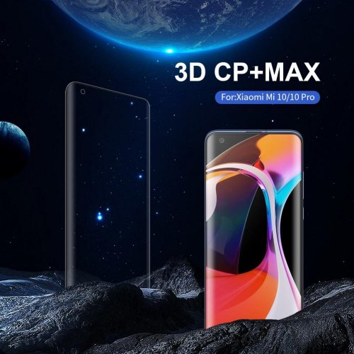 Nillkin Tvrzené Sklo 3D CP+ MAX Black pro Xiaomi Mi 10/10 Pro