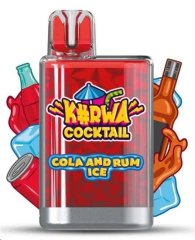 Kurwa Cocktail - jednorázová e-cigareta - 20mg - Cola and Rum ICE