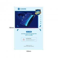 SUNSHINE SS-075B Hydrogel Anti-Blue Folie pro Smartphony Pack 50 kusů