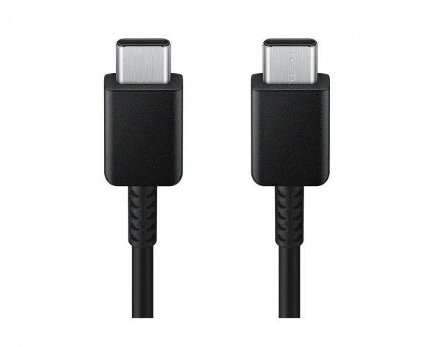 EP-DX310JBE Samsung USB-C/USB-C Datový Kabel 3A 1.8m Black (Bulk)