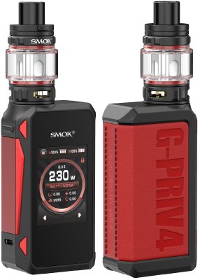 Smoktech G-Priv 4 230W grip Full Kit Red 1ks