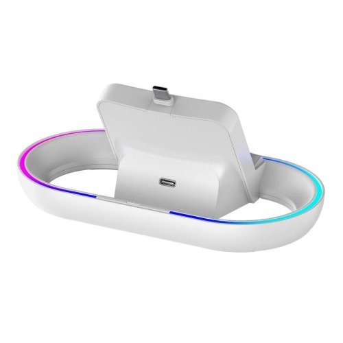 iPega P5P02 Charger Dock s RGB pro Playstation Portal Remote Player White