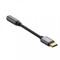 Baseus CATL54-0G Kabelová Redukce z USB-C na 3,5mm Audio Jack L54 (female) Deep Grey