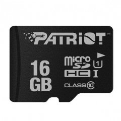 microSDHC 16GB Patriot Class 10 bez Adaptéru