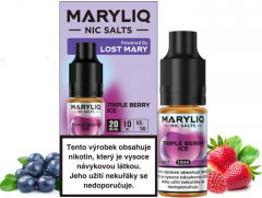 Liquid MARYLIQ Nic SALT Triple Berry Ice 10ml - 20mg