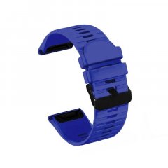 RhinoTech řemínek pro Garmin QuickFit Silicone outdoor 22mm Dark Blue