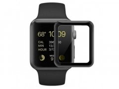 COTEetCI 4D Black-Rim Full Glue Glass for Apple Watch 3 42mm