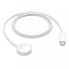 MT0H3ZM/A Apple Magnetický Nabíjecí Kabel USB-C Fast Charger k Apple Watch 1m White (OOB Bulk)